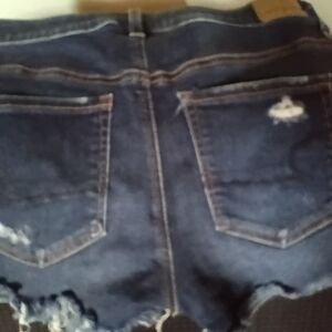 American Eagle Outfitters Dark Blue Jean Shorts